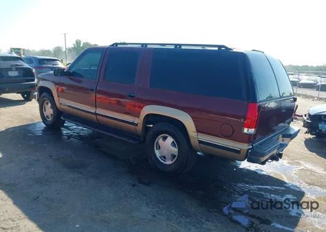 1999 Chevrolet Suburban 1500 Lt from USA, damaged, VIN 1GNFK16R2XJ542907